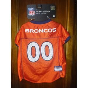 Denver broncos dog team jersey size medium